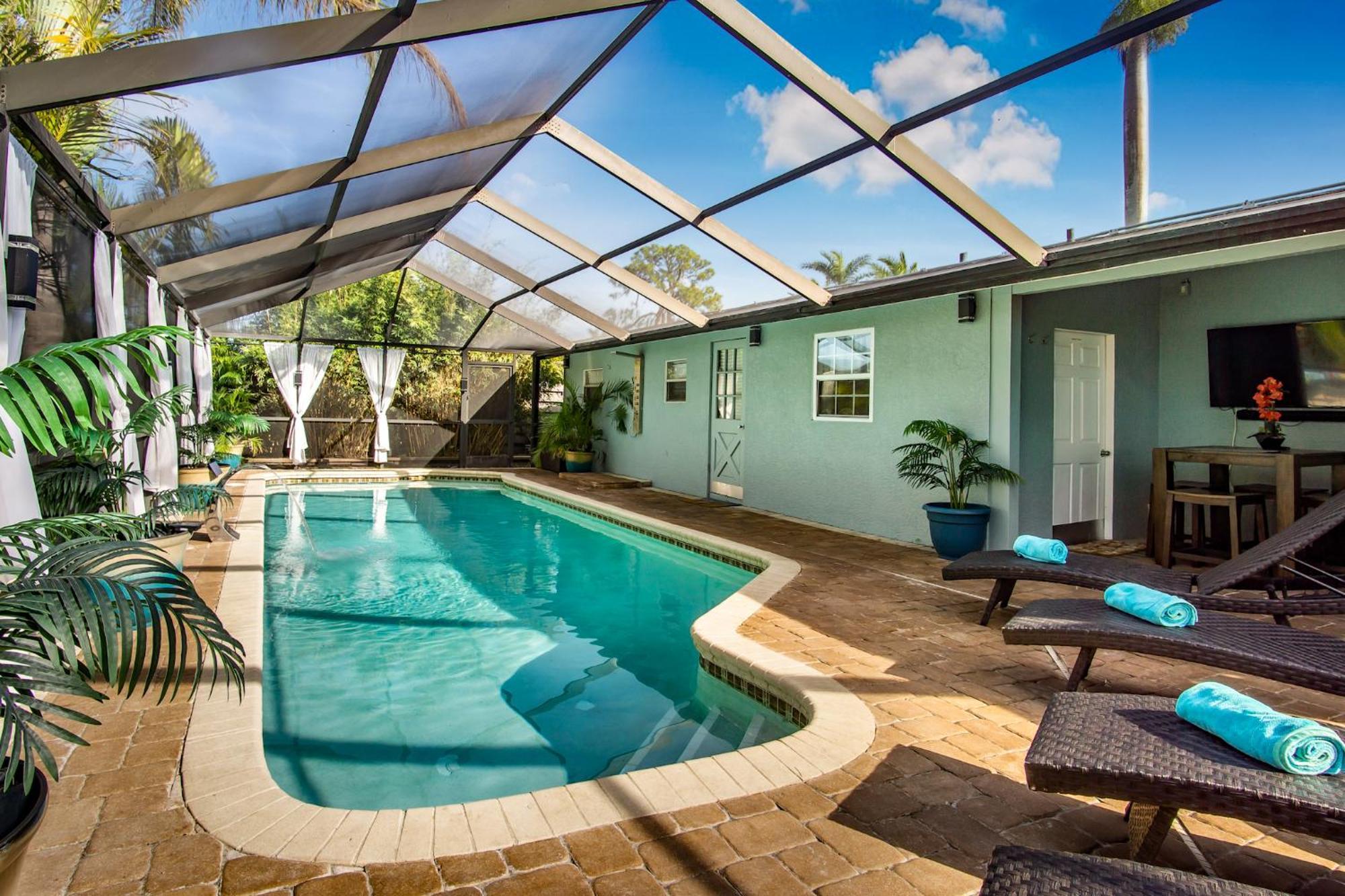 萨拉索塔Luxury Zen Den With Heated Pool Just Off Siesta Key公寓 外观 照片
