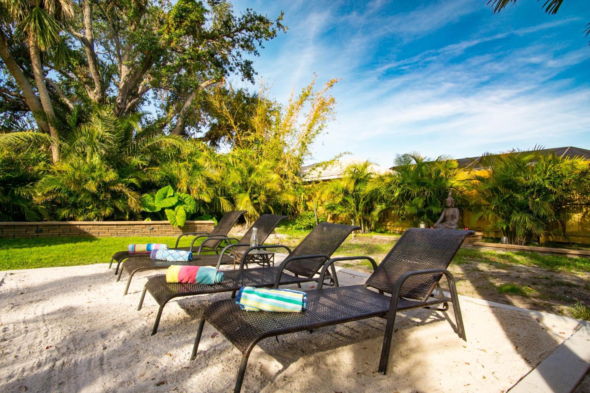 萨拉索塔Luxury Zen Den With Heated Pool Just Off Siesta Key公寓 外观 照片